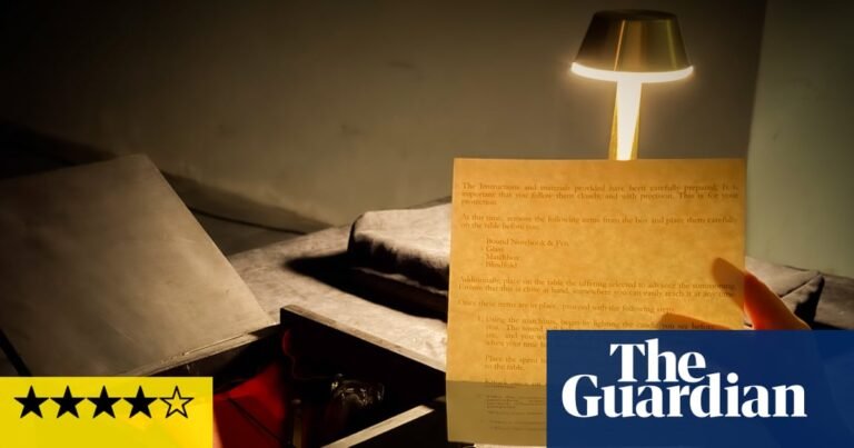 Undersigned review – put on a blindfold and reveal your desires in intimate one-to-one | Edinburgh festival 2025