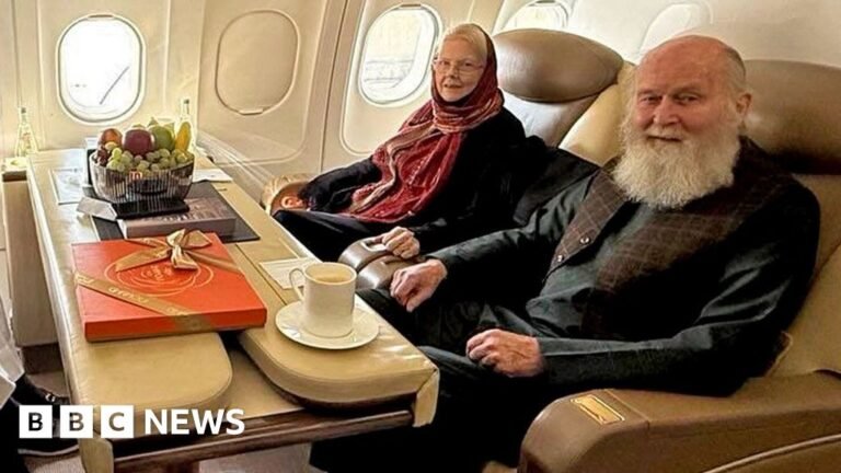 British couple freed after months in Taliban prison