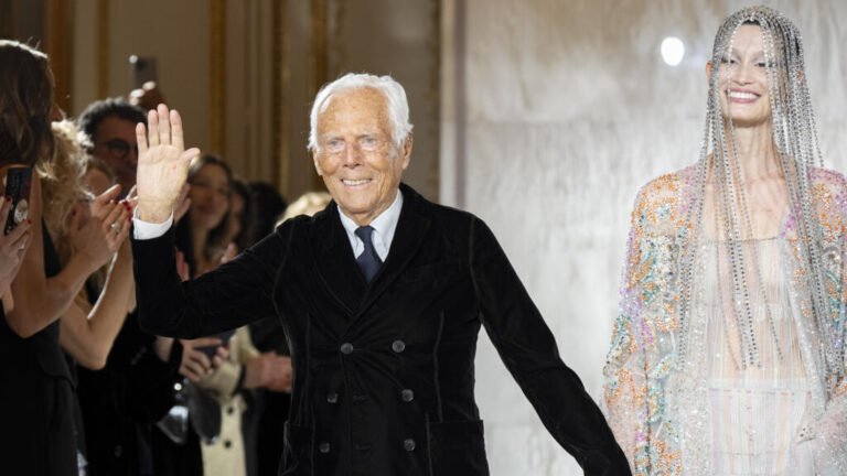 Italian fashion designer Giorgio Armani dies aged 91