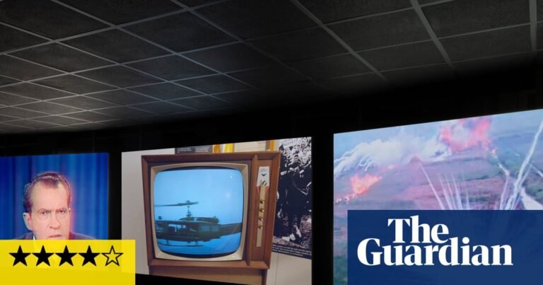 Naeem Mohaiemen: Through a Mirror, Darkly review – America on the brink as Tricky Dicky rides again | Art and design
