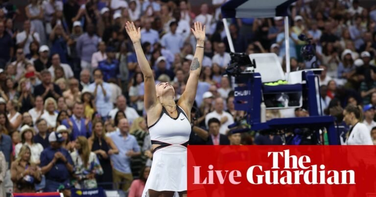 US Open tennis 2025: Aryna Sabalenka beats Amanda Anisimova in women’s singles final – live | US Open Tennis 2025