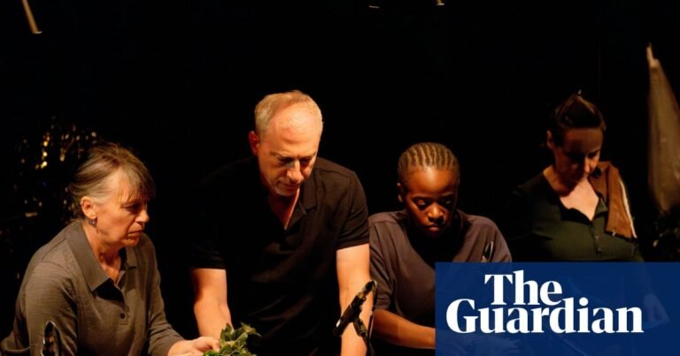 ‘We spent a week on the cow birth!’ The eye-opening play about animals with sound effects instead of words | Theatre